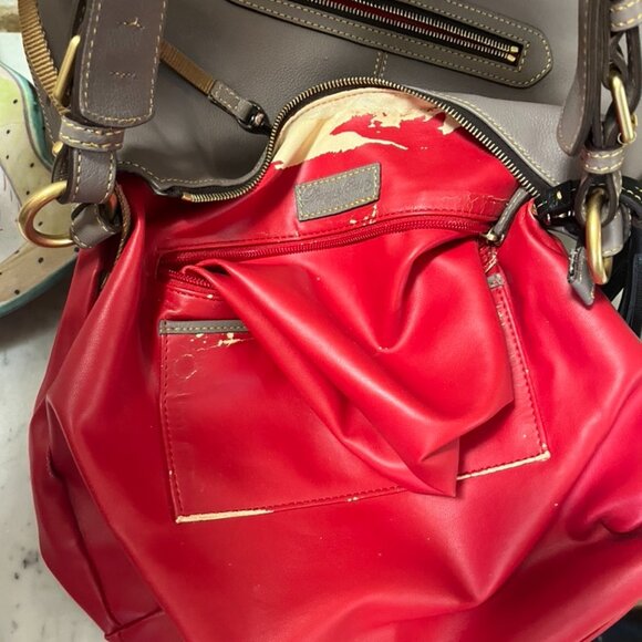 Dooney & Bourke leather Sophie hobo bag - Picture 9 of 13